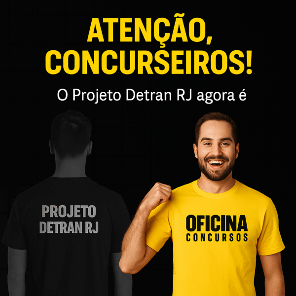 Projeto Detran RJ agora é Oficina Concursos
