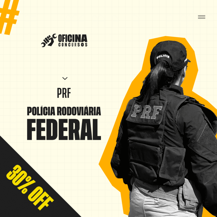 Concurso PRF <span class="subtitulo">Agente Rodoviário | Nível Superior</span>