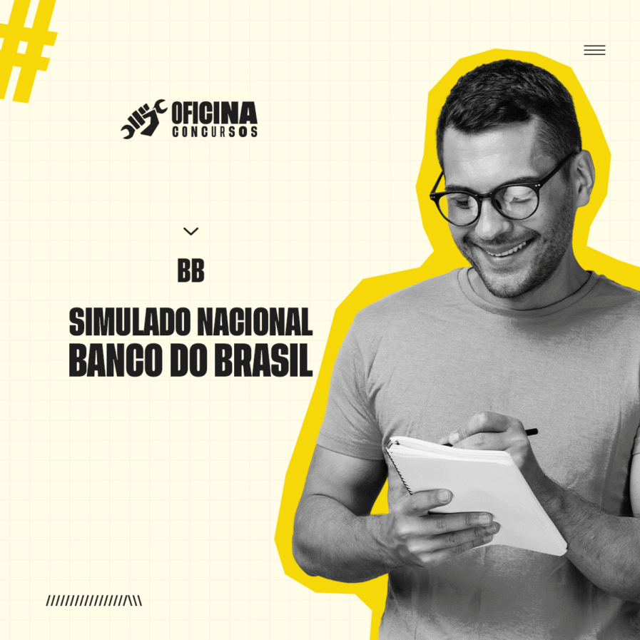 Simulado – Concurso BB<span class="subtitulo"> Escriturário: Agente Comercial | Nível Médio</span>